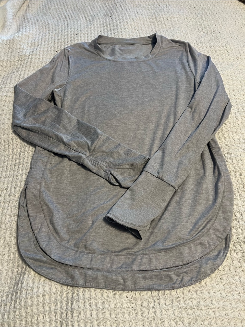 Athleta Long Sleeve Shirt - Gray